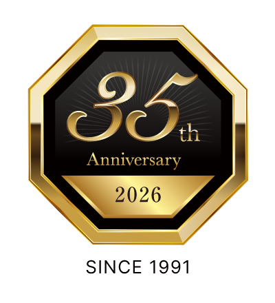 35th Anniversary 2026 SINCE 1991